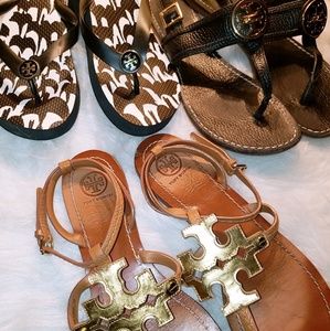 3 Pairs Tory Burch Sandals - RESERVED